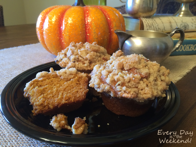 Every Day is the Weekend l Pumpkin Muffins