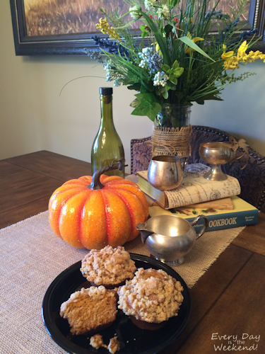 Every Day is the Weekend! l Pumpkin Muffins